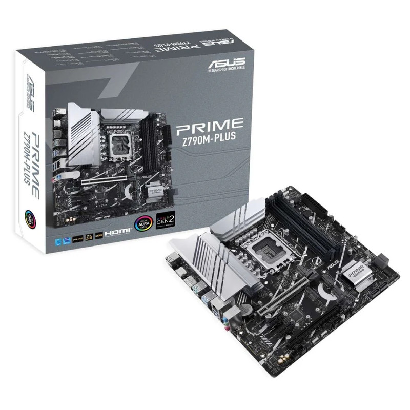 Asus Prime Z790M-Plus DDR5 LGA1700 Intel mATX Gaming Motherboard- اللوحة الأم